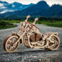 Model drewniany motocyklu Cruiser
